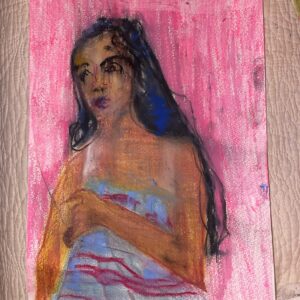 Pink Drawing by Anaya Magali.